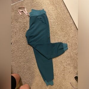 Figs Zamora jogger Caribbean blue